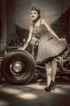 Rat rod Lady - Yvan Litré